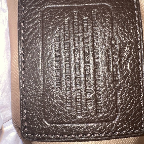 Signature COACH Park Hobo Style bag - Silver/Khaki/Mahogony - Like New - Picture 8 of 8